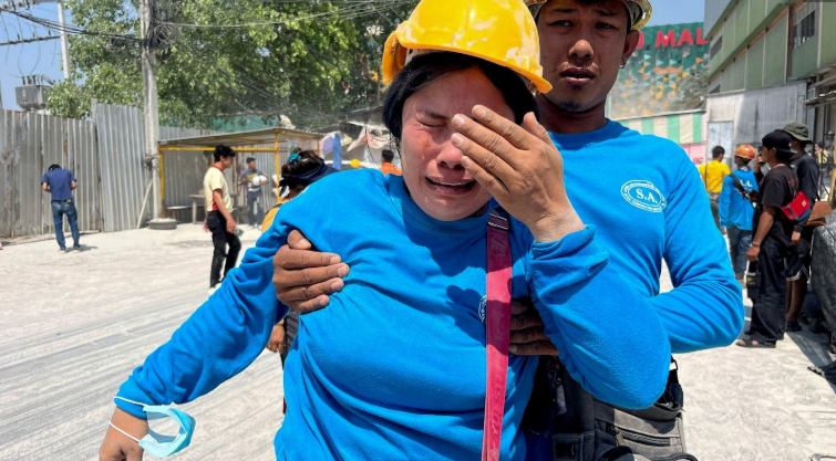 Ini Penampakan Dampak Gempa M7,7 Myanmar di Bangkok